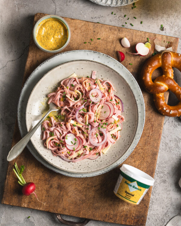 Bayrischer Wurstsalat mit HS Spezial