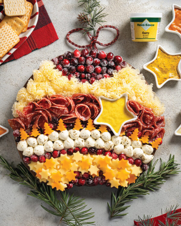 Weihnachtliche Apéro-Platte
